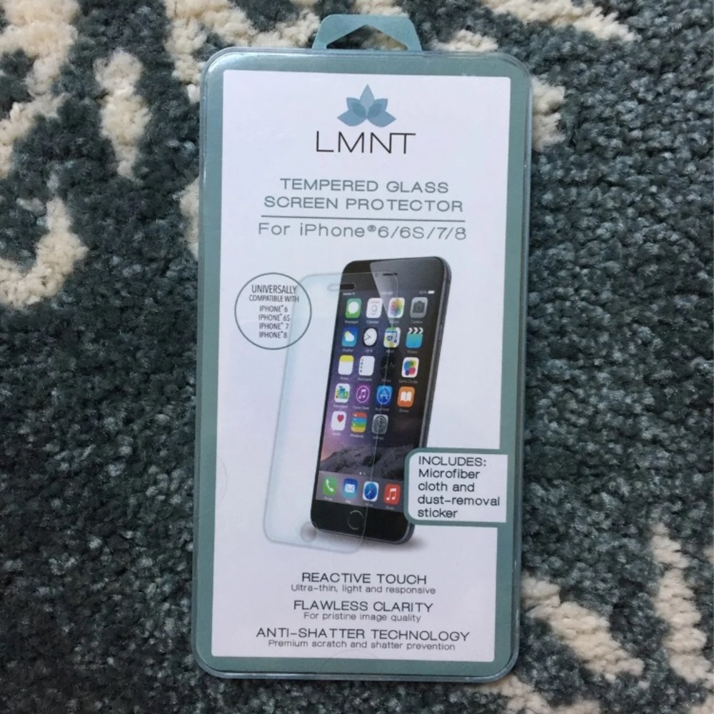 FREE with purchase💛 Tempered Glass iPhone 6/6s/7/8 Screen Protector